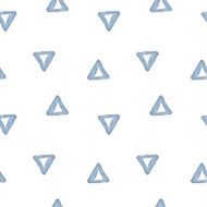 Hand drawn watercolor seamless pattern N4
