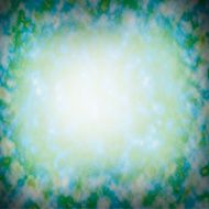 Blue green and white cloud texture