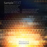 Multicolored mosaic background N62