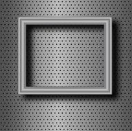 frame on metal