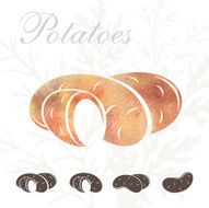 Potato icons N2