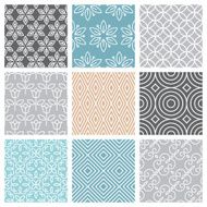 Vector seamless patterns N7