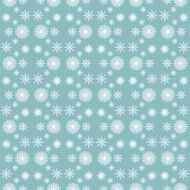 Seamless Christmas pattern with snowflakes N17