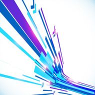 Abstract blue shining lines vector background N2