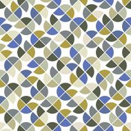 Colorful geometric background vector seamless pattern