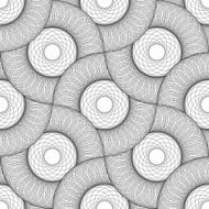 Seamless Pattern Concentric Circles