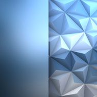 Abstract Polygonal background for Design - Low Poly Geometric Vector N412