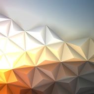 Abstract Polygonal background for Design - Low Poly Geometric Vector N419