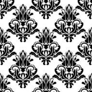 Damask Seamless Pattern Background N6