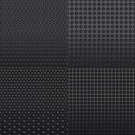 Four repeat seamless carbon patterns