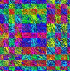 Multicolor abstract background in geometric style