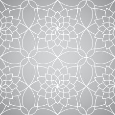 Vector abstract floral wallpaper Seamless pattern N2