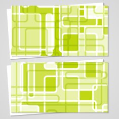 Vector business-card set for your design N440