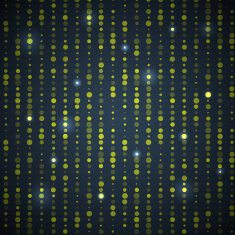 Green Black Dot Pattern