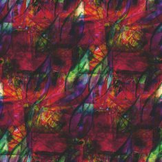 art avant-garde background hand red yellow green paint seamles