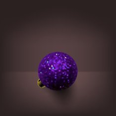 Vector christmas ball on dark background Eps 10