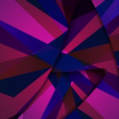 Abstract dark shape illustration N19