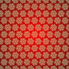 Vector seamless snowflake pattern Eps10 N2
