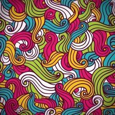 colorful wave pattern N2