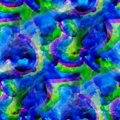 hand green blue paint background seamless wallpaper watercolor