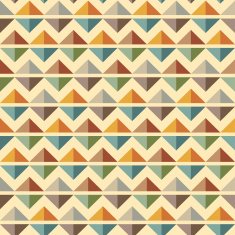 Abstract mosaic background made of colorful arrows N39