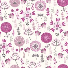 Seamless pattern with flowers N111