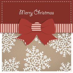 christmas greeting card N234