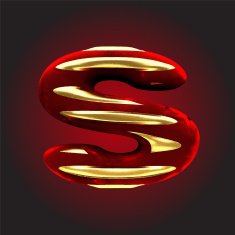 vector velvet letter N32