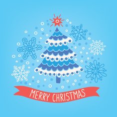 christmas greeting card N235