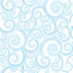 Seamless Frosty Swirls