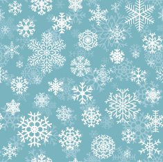 Christmas seamless pattern from snowflakes N10