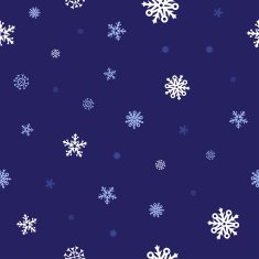 snow blue pattern N2