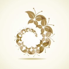 Brown butterfly icon N2