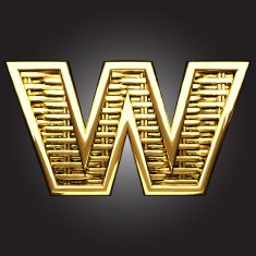 Vector golden figure w N3