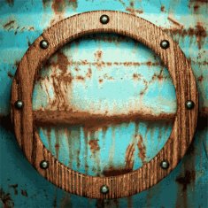 Old metal background N1349