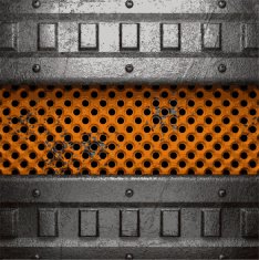Old metal background N1350