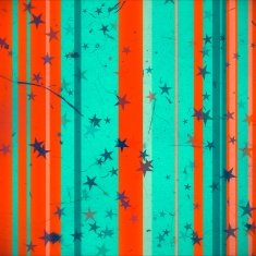 Retro stripe pattern N7