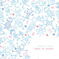 Playing children corner decor pattern background N2