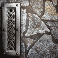 metal and stone background N349
