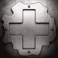 metal background N443