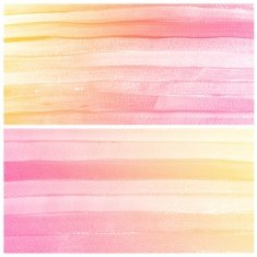 Set of Colorful water color painting background N353