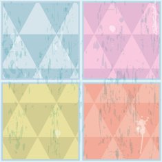 Diamond shaped pattern Abstract vector EPS10