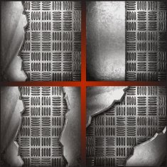 Vector metal background set N102