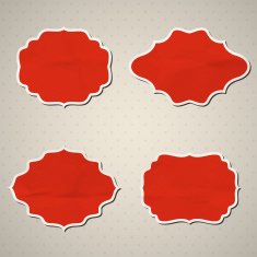 Crumpled paper frames