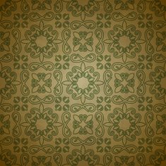 seamless floral pattern on grungy background