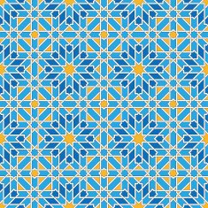 Seamless background of medieval style N28