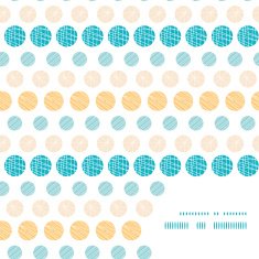 Vector texture circles stripes abstract frame corner pattern background