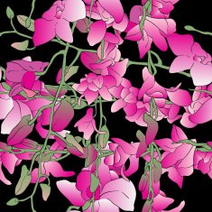 Long orchids tile N2