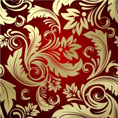 Floral seamless wallpaper N8
