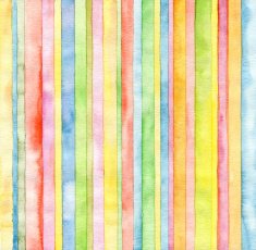 Abstract strip watercolor painted background N11